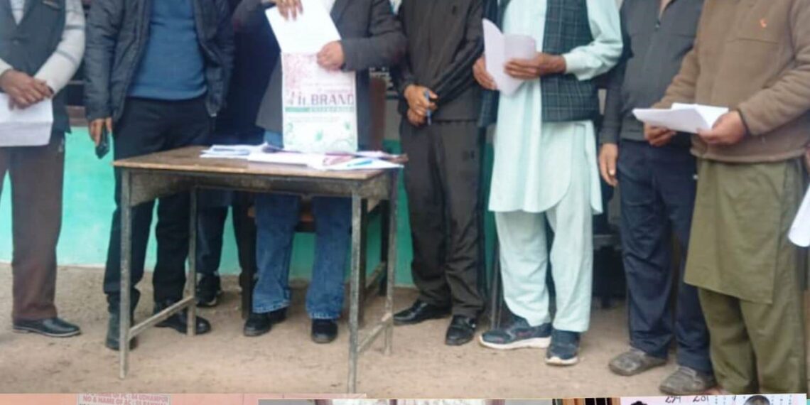 SDM inspects progress of Panchayat Electoral Revision in Sangaldan