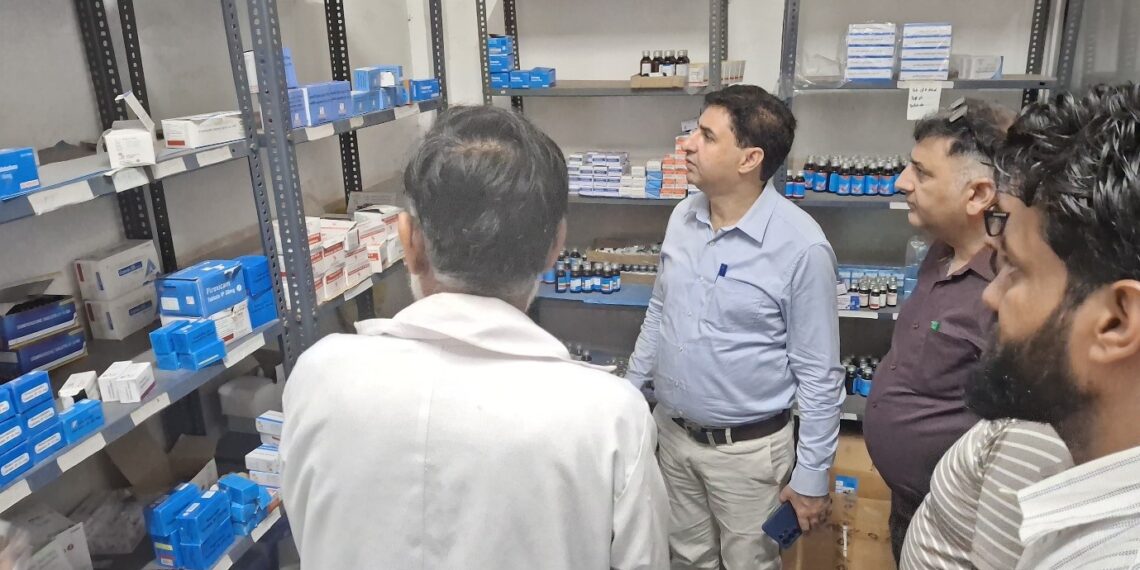 SDM Mahore conducts surprise inspection of CHC