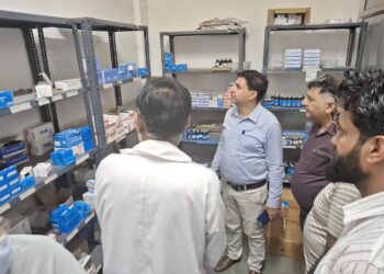 SDM Mahore conducts surprise inspection of CHC