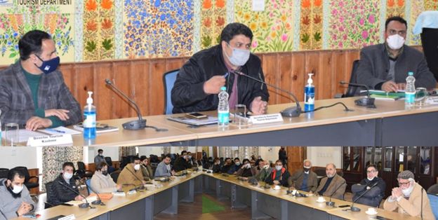 Secy. Tourism reviews tourism scenario with stakeholders, officers