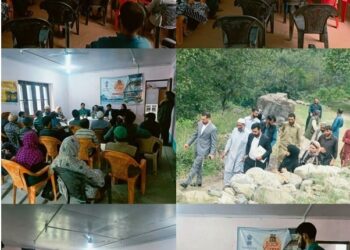 Secy DLSA Ganderbal leads Legal Awareness Drive at Anderwan under NALSA Mega Drive