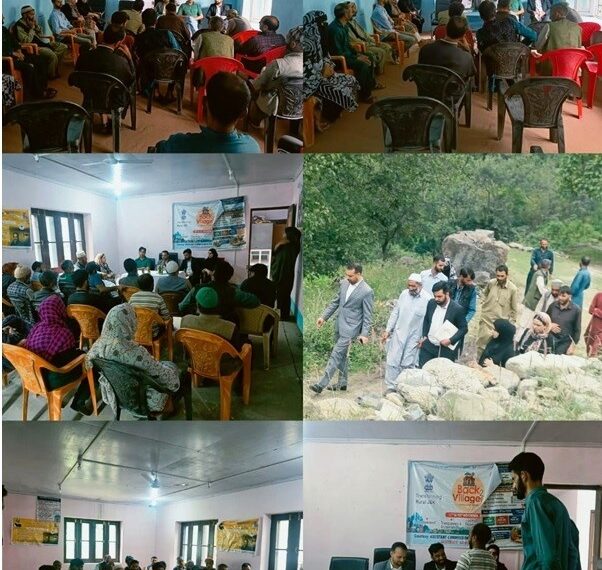 Secy DLSA Ganderbal leads Legal Awareness Drive at Anderwan under NALSA Mega Drive