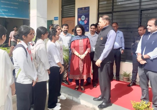 Secy Education Reviews GDC Hiranagar, Lauds Academic Innovation & Skill Measures