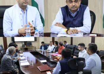 Secy RDD reviews Progress of RDD Schemes in Ramban, Directs Expedited Implementation