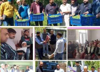 Sericulture Dev Deptt Bandipora facilitates Exposure Visit for 80 Sericulture Farmers