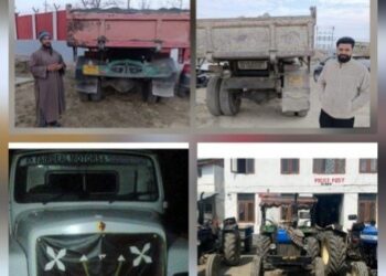 J&K Police seizes 12 vehicles for illegal extraction, transportation of minerals