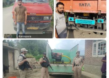 Tractor seized, Tipper booked in fresh action against illegal mining: Police