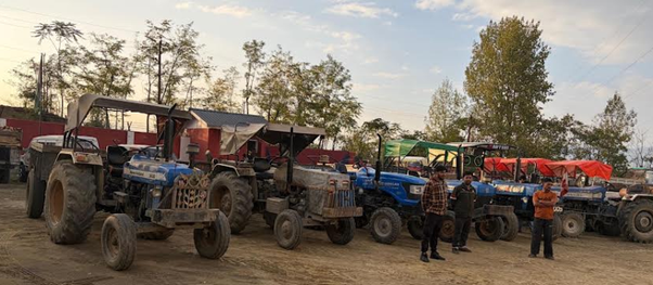 Five Tractors Seized In Major Crackdown On Illegal Sand Mining In Delina: Police