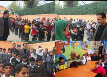 Director SEK conducts surprise visits across several Schools in Srinagar