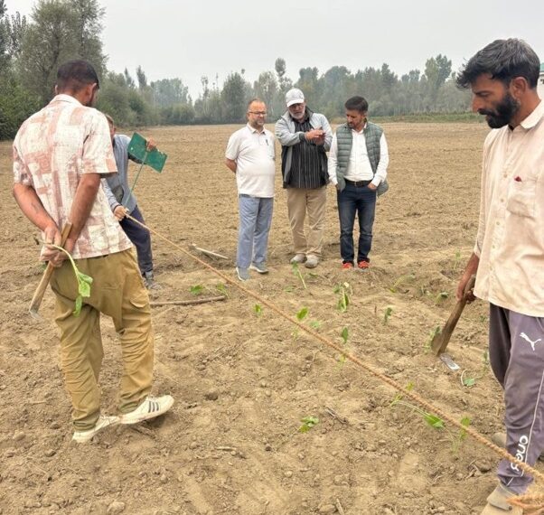 Director Sericulture takes stock of Developmental needs in Border Villages