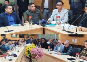Speaker Legislative Assembly reviews arrangements for upcoming Assembly Session at Srinagar