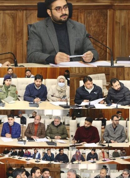 DC Srinagar chairs District Telecom Committee Meet, Reviews development of telecom infra under JKCCIP