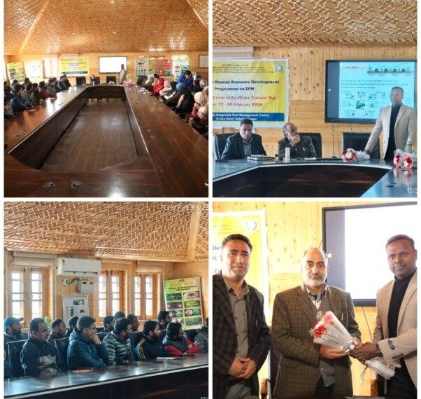 CIPMC organizes Two-Day HRD Prog on Integrated Pest Management