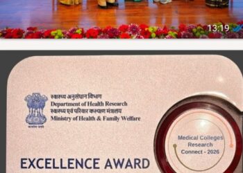 GMC Srinagar bags Excellence Award at Medical Colleges Research Connect–2026