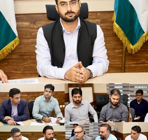 DC Srinagar reviews progress of ongoing, proposed Disaster mitigation projects & measures