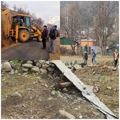 Srinagar Distt Admin launches major Anti encroachment drive