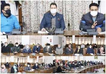 Distt Admin Srinagar for cent percent coverage of 15-17 age groups for Covid-19 vaccination