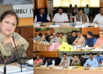 Committee on Estimates reviews functioning of Power Dev Deptt