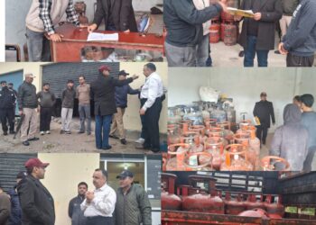 Satish Sharma leads intensive market checking drive across Jammu