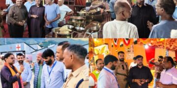 Satish Sharma Inspects Amarnath Yatra Camps at Banihal, Ramban & Chanderkote