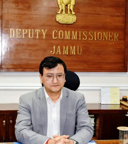 Minga Sherpa Assumes Charge As DC Jammu