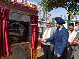 Sheikh Fayaz inaugurates Public Park at Sohal Tanda Akhnoor