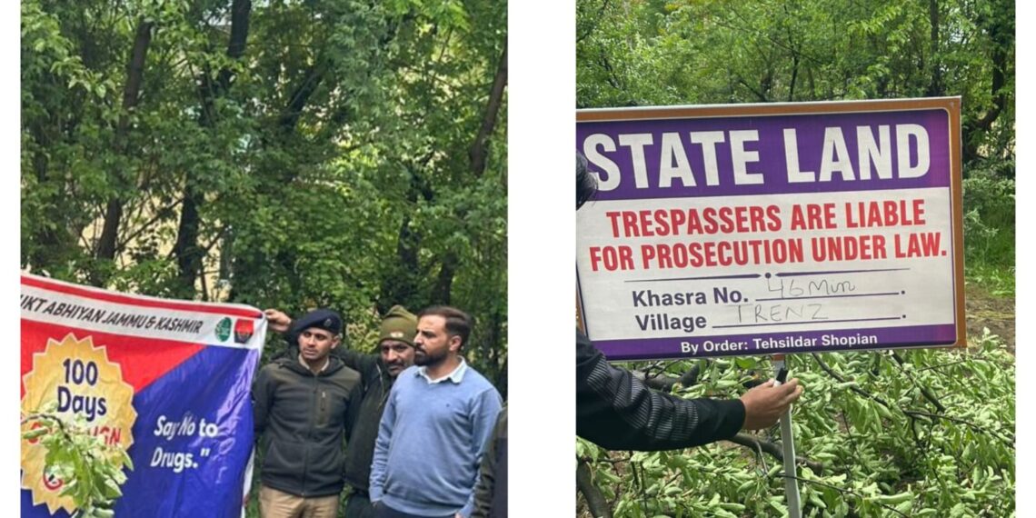 Shopian Police Destroys Illegal Assets Linked to NDPS Case