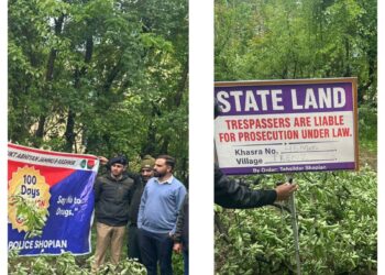 Shopian Police Destroys Illegal Assets Linked to NDPS Case