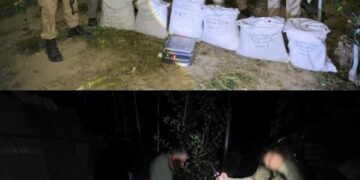 Shopian Police Bust Underground Drug Hideout, Recover Nearly 29 Kg Cannabis Powder