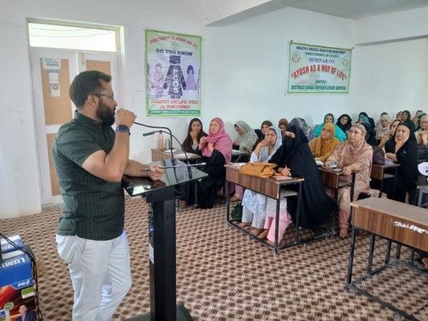 PCOS awareness prog for female teachers held at GBHSS Shopian