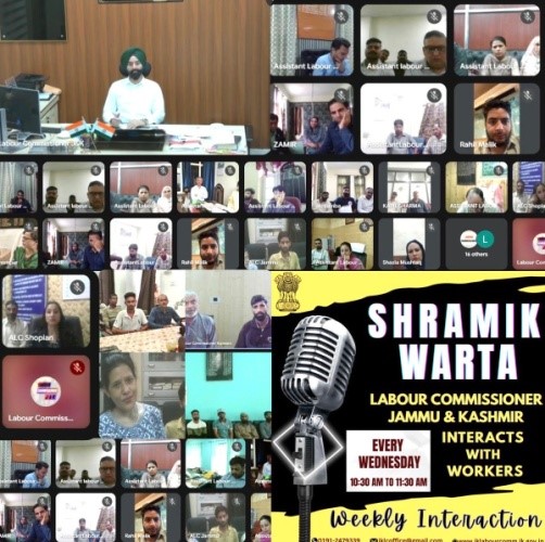 “SHRAMIK WARTA” launched to enhance grievances redressal for workers