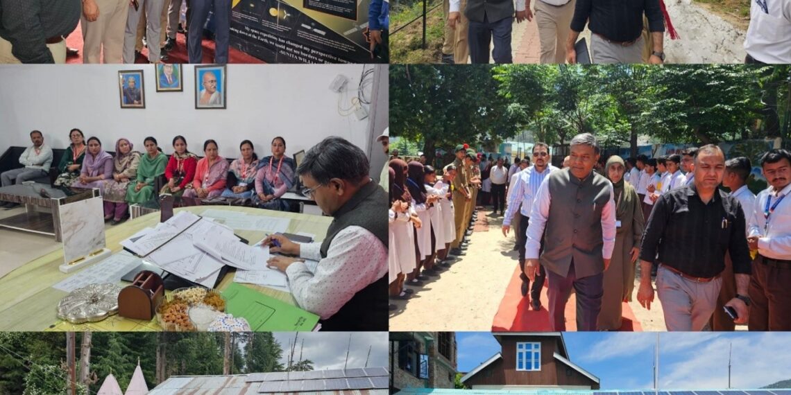 Union Joint Secretary visits PM SHRI Schools in Doda