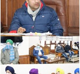 Sikh delegation calls on DC Srinagar; Highlight Gurdwara Management issues