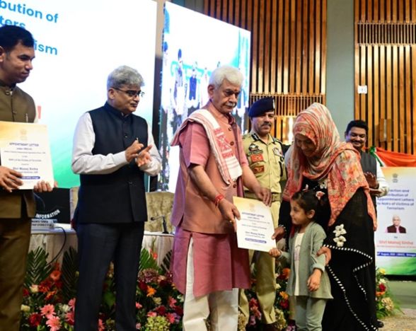 Aug 5 The Day Of Justice PM Modi Gifted To J&K People In 2019: LG Sinha