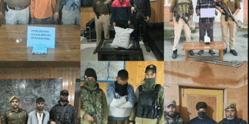 Six Drug Peddlers Held In Anantnag Distt : Police