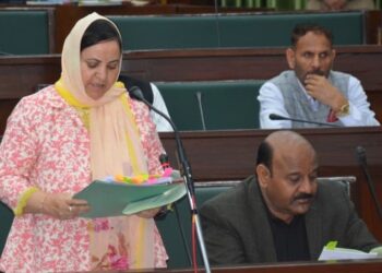 NTPHC Haripora functioning in Govt building, land being identified for Sumbal centre: Sakeena Itoo            
