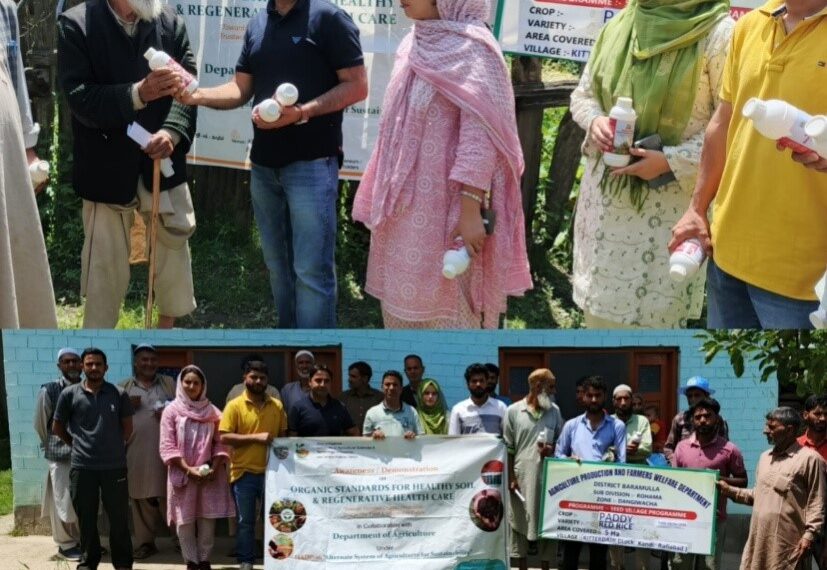 SKUAST-Kashmir Reaches Farmers’ Doorsteps with Organic Technologies for Healthy Soil, Regenerative