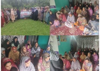 SHEW Shopian conducts awareness camp at Chotipora