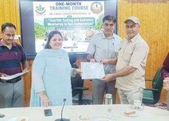 SKUAST-K Concludes One-Month Capacity-Building Programme on Soil/Silt Testing and Sediment Monitoring