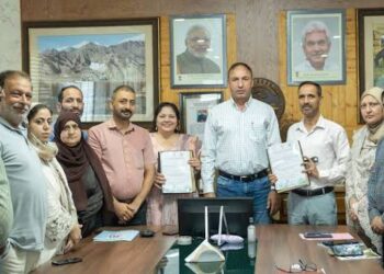 SKUAST-K, Mission Poshan sign MoU to boost Nutrition through PoshanVatika