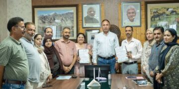 SKUAST-K, Mission Poshan sign MoU to boost Nutrition through PoshanVatika