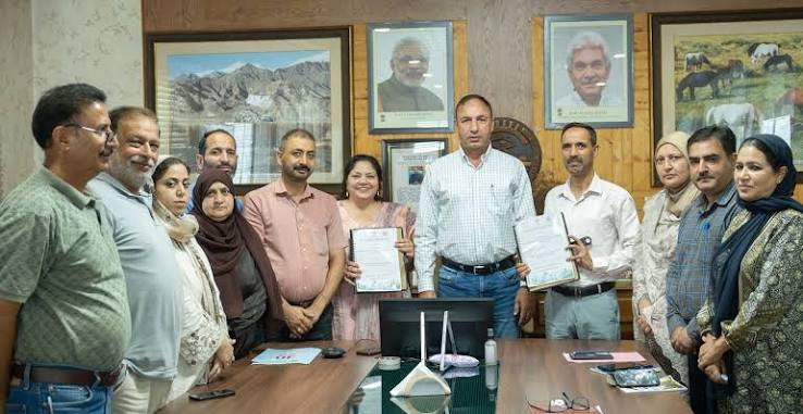 SKUAST-K, Mission Poshan sign MoU to boost Nutrition through PoshanVatika