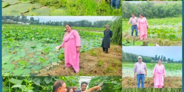 Director Extension SKUAST-K visits KVK Bandipora-1, reviews Research & Extension activities