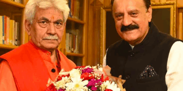 Slathia Meets LG Sinha