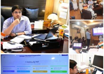 City Municipal Commr Srinagar launches online Community Hall Booking Portal to strengthen Digital Public Service Delivery
