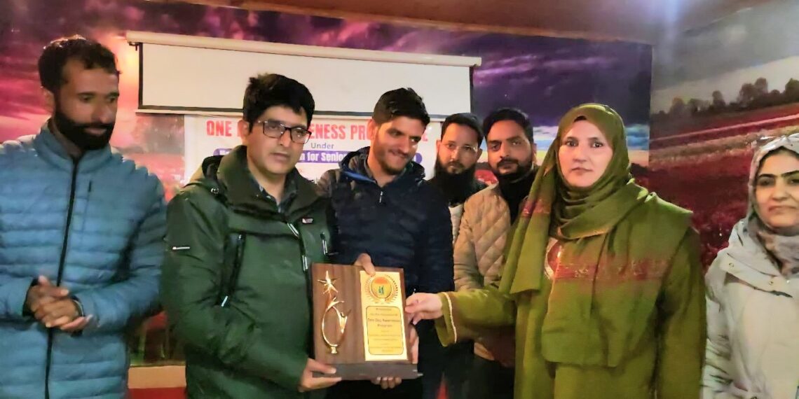 Awareness Prog on Elderly Welfare organized at Sopore