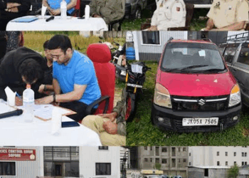 Sopore Police Auctions NDPS-Seized Vehicle Under Nasha Mukt J&K Abhiyaan