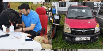 Sopore Police Auctions NDPS-Seized Vehicle Under Nasha Mukt J&K Abhiyaan