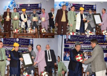 Speaker JKLA receives Rasa Javedani Memorial Literary Award Releases book on Rasa Javedani