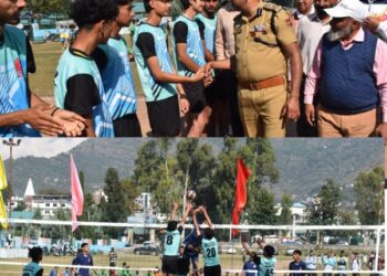 SSP Jail Poonch inaugurates inter-district UT-level U-14 boys’ volleyball championship